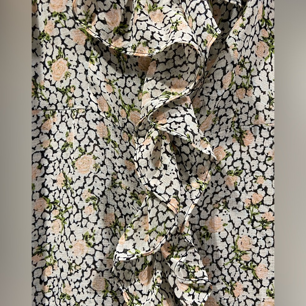 Free People Gigi Antique Combo Floral Printed Maxi Dress Women’s Size Small NWT - Picture 3 of 12